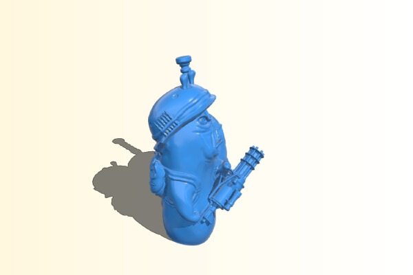 Warrior snail | 3d print model