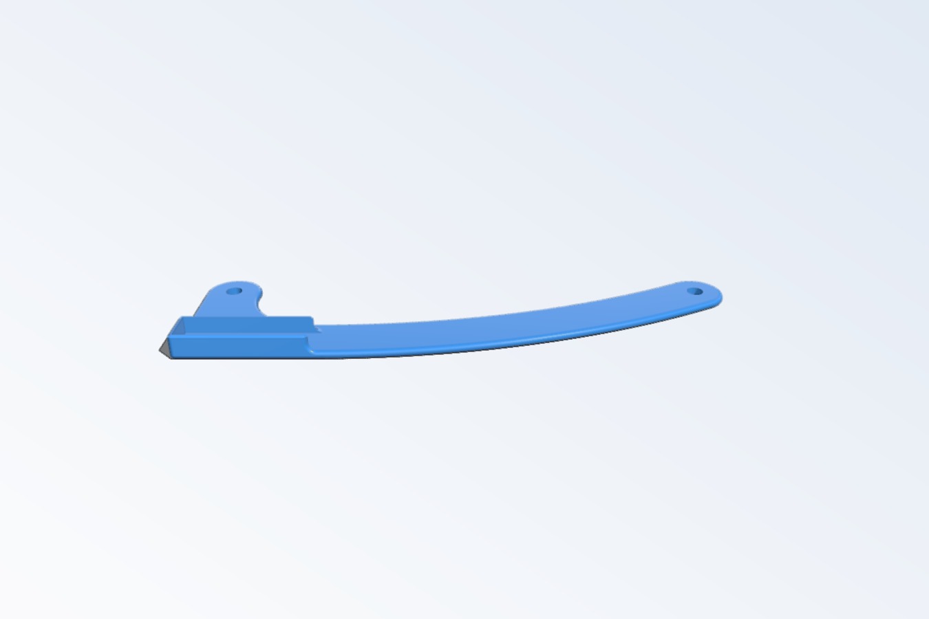 Ender 3 Nozzle cleaning brush mount