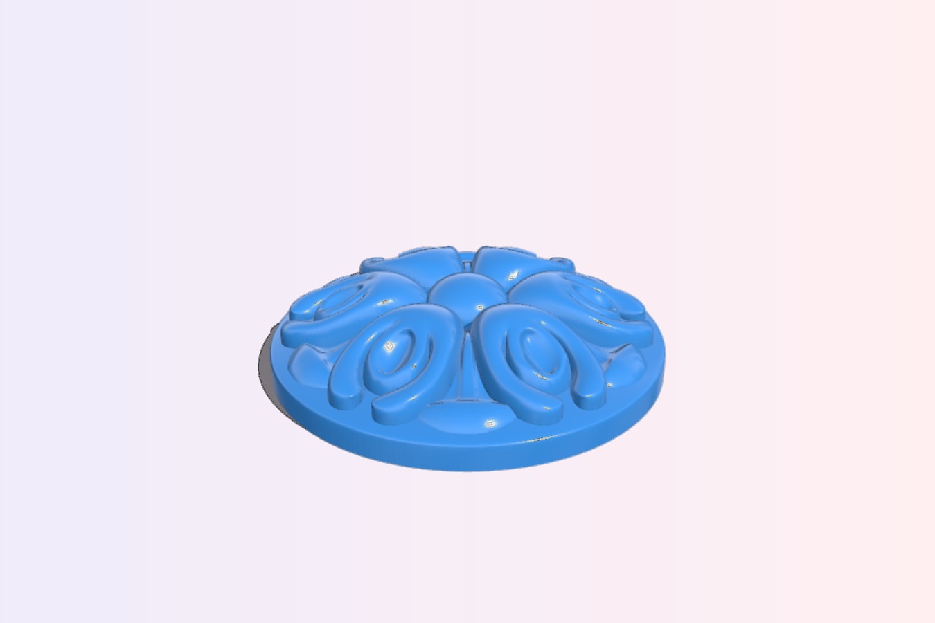 Round disk pattern