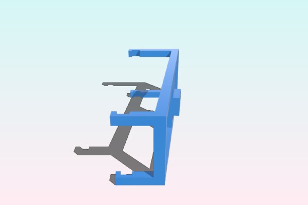 elgato Stream Deck MK.2 tripod mount | 3d print model