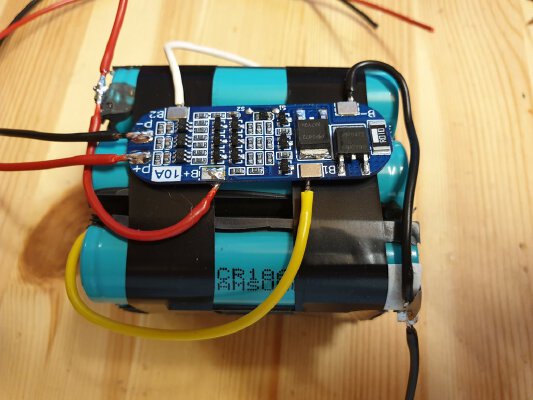 Li-Ion 18650 3p 3s battery box 60x63x67 mm | 3d print model