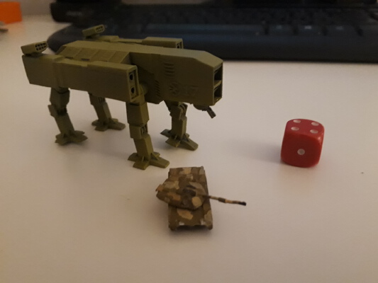 6mm GDI Mammoth MkII Heavy Walker | 3d print model