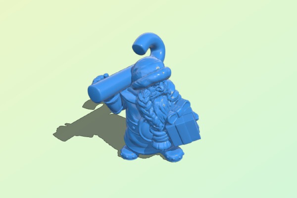 Santadwarf Man | 3d print model
