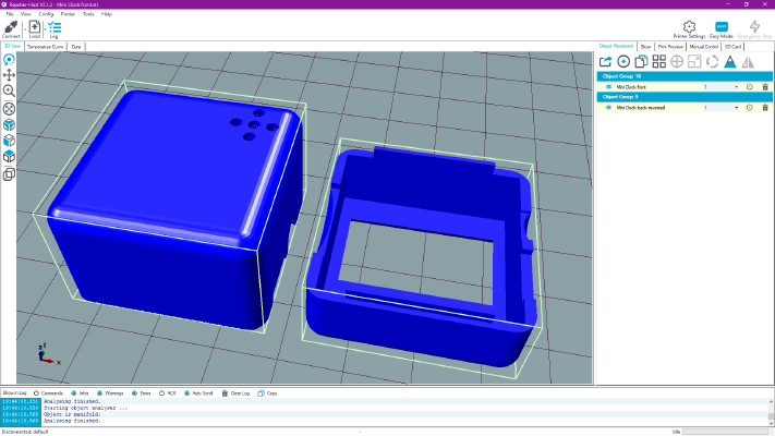 ICE CUBE CLOCK | 3d print model
