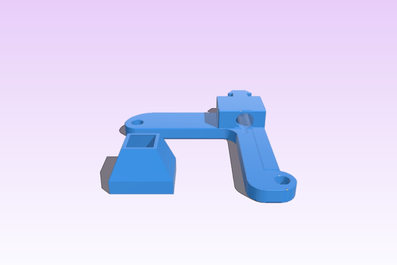 Soporte de ventilador radial para hotend Catnozzle 2.4
