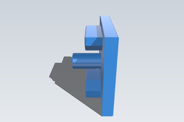 Ender 3 V2 20x20 Extrusion End Cap | 3d print model