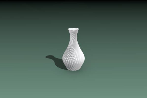 Spiral Vase Hollow | 3d print model