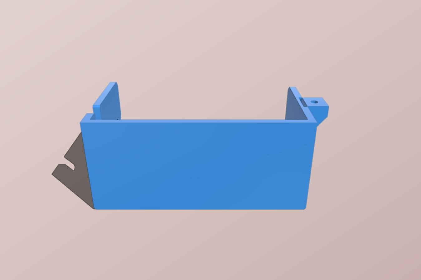 Power switch Anet A8 3d printer (NEWEST MODEL) [without holes]