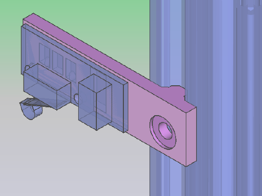 D-Bot_Linear_Z-guide | 3d print model