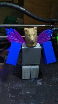 ROBLOX DOGE ARTICULATED | 3d print model