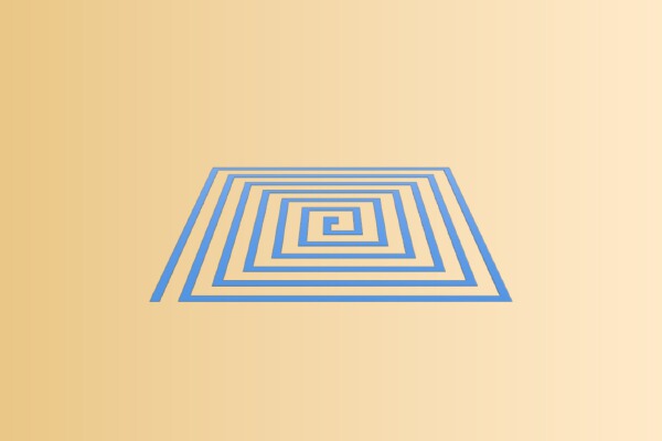 Test file - how flat is your printbed | 3d print model