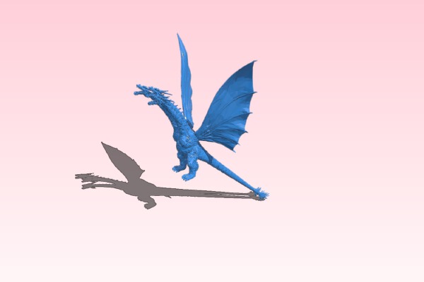 King ghidorah dragon | 3d print model
