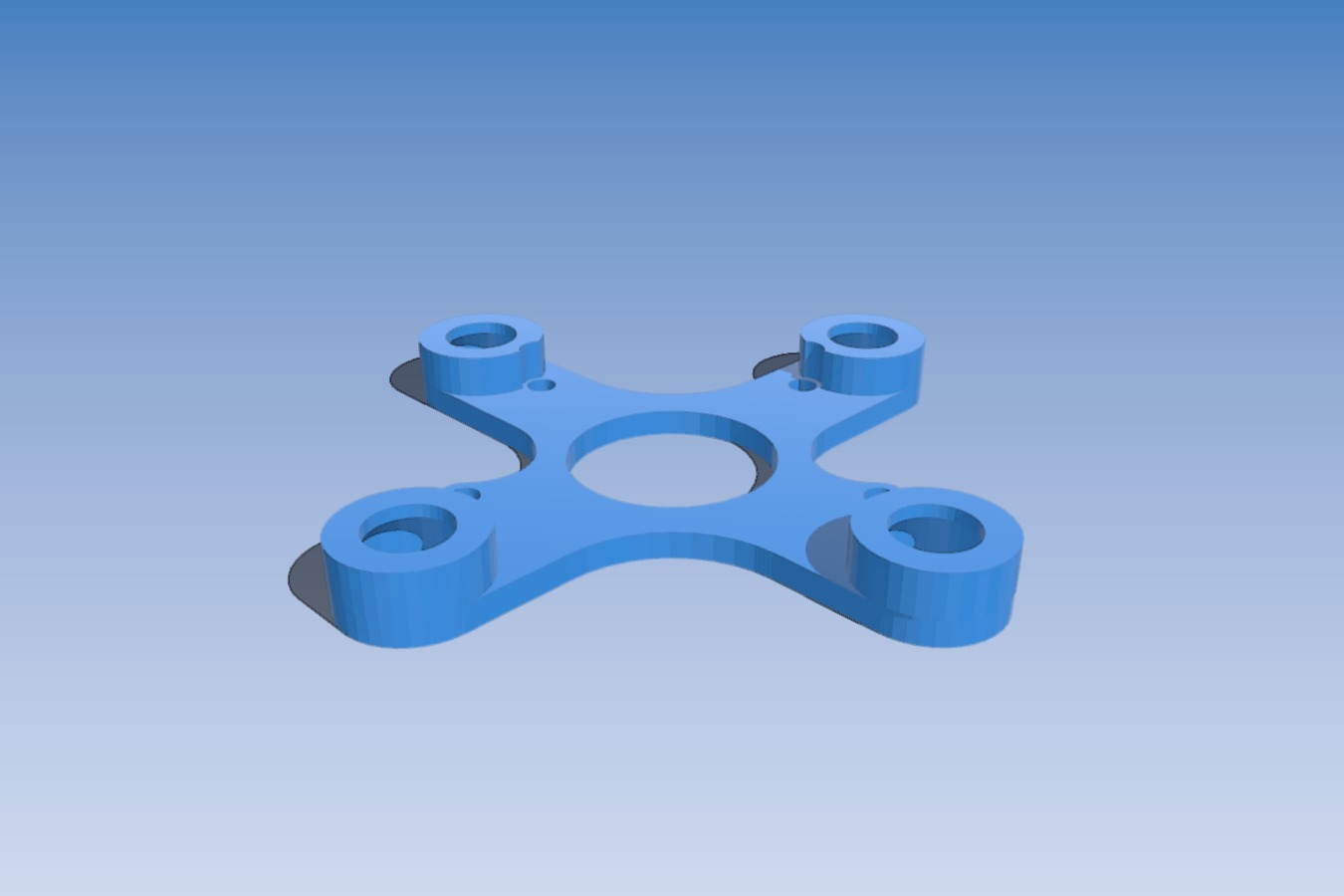 DJI Part 48 ZH3-3D Damping Unit Upper Bracket for Phantom 2