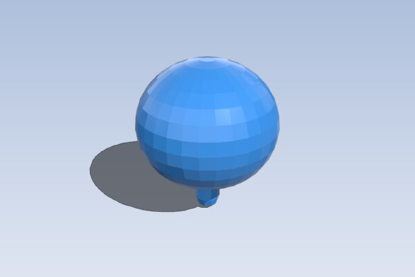 Tippe Top with peg | 3d print model