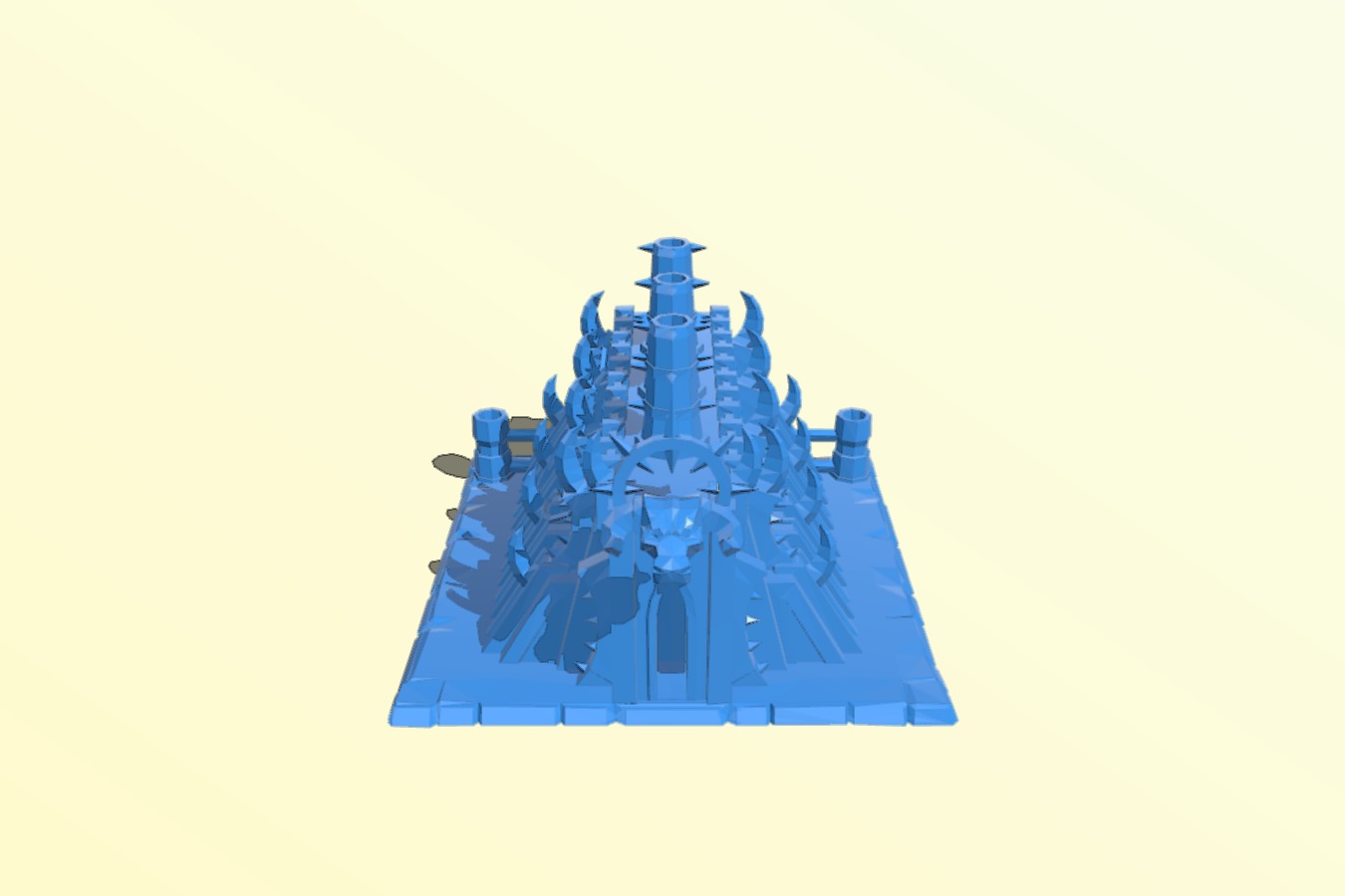 daemon forge - chaos - terrain