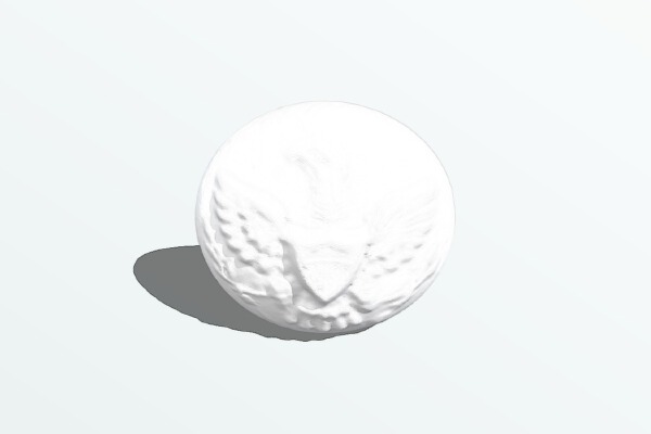 Civil War Era Button | 3d print model