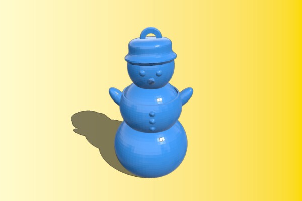 added carrot nose and buttons, enlarged hanger | 3d print model