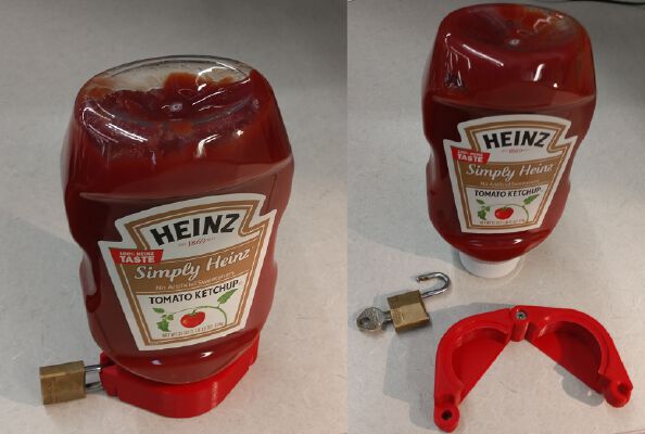 Ketchup Keeper | 3d print model