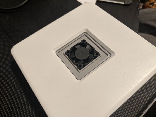 Ubiquiti USG Fan Adapter | 3d print model