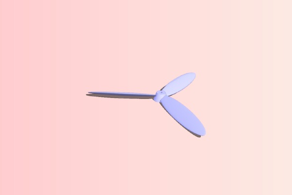 Small high output customizable propeller | 3d print model