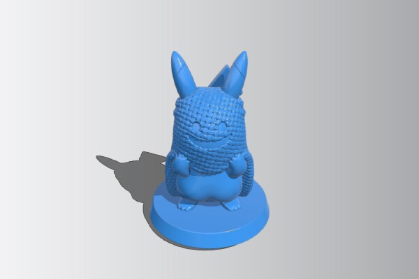 Pikachu Ghost Sackcloth – pokemon B0012449 3d model file for 3d printer | 3d print model