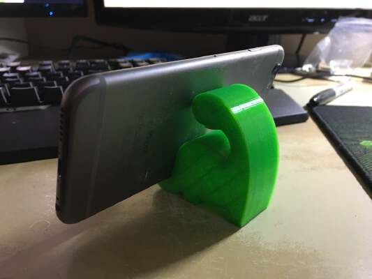 Dinosaur Cell Phone Stand | 3d print model