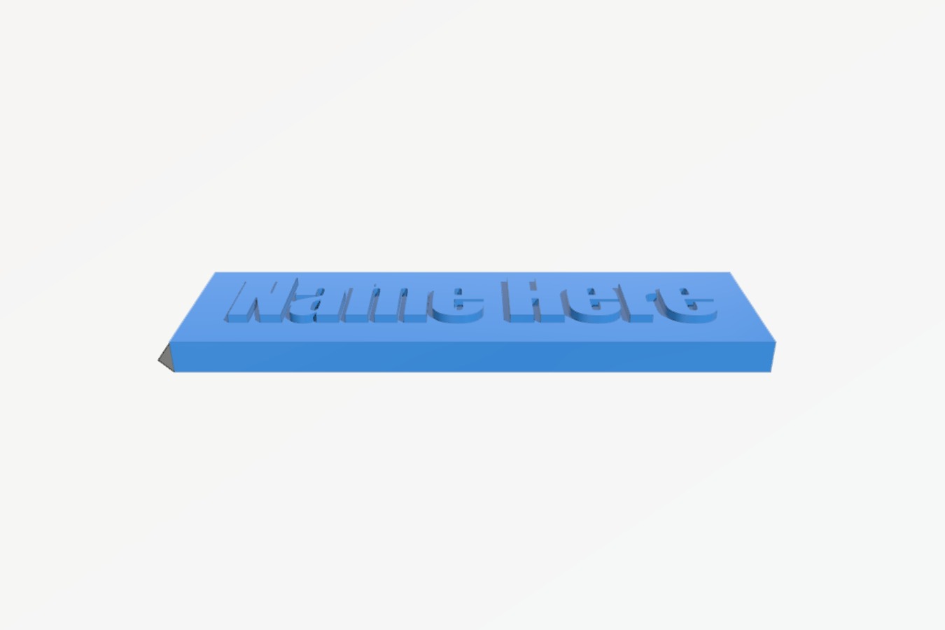 Custom Nameplate