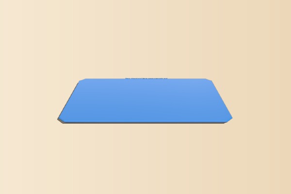 Table and chair pattern | 3d print model