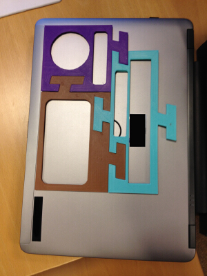 Laptop tray version 2 | 3d print model