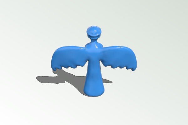 Angel – Christmas tree topper | 3d print model