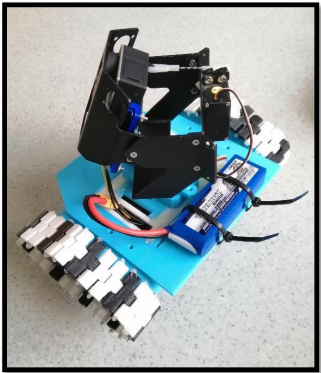 Tank robot with RC command | 3d print model