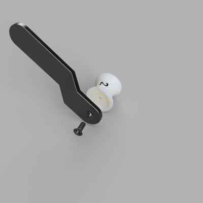 737 THRUST REVERSER KNOBS | 3d print model