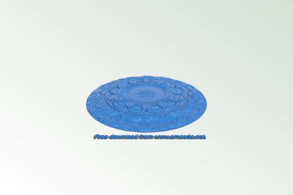 Wall clock pattern | 3d print model