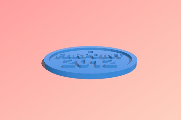 Farpoint keychain | 3d print model