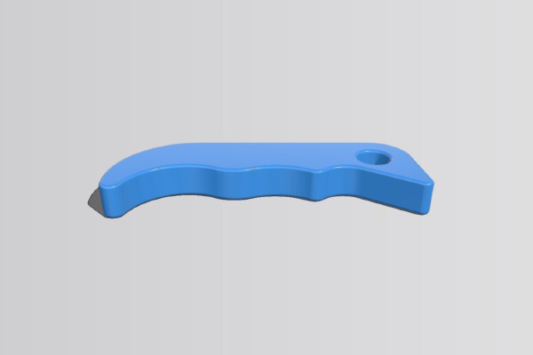 Broken Quick clamp handle replacement | 3d print model
