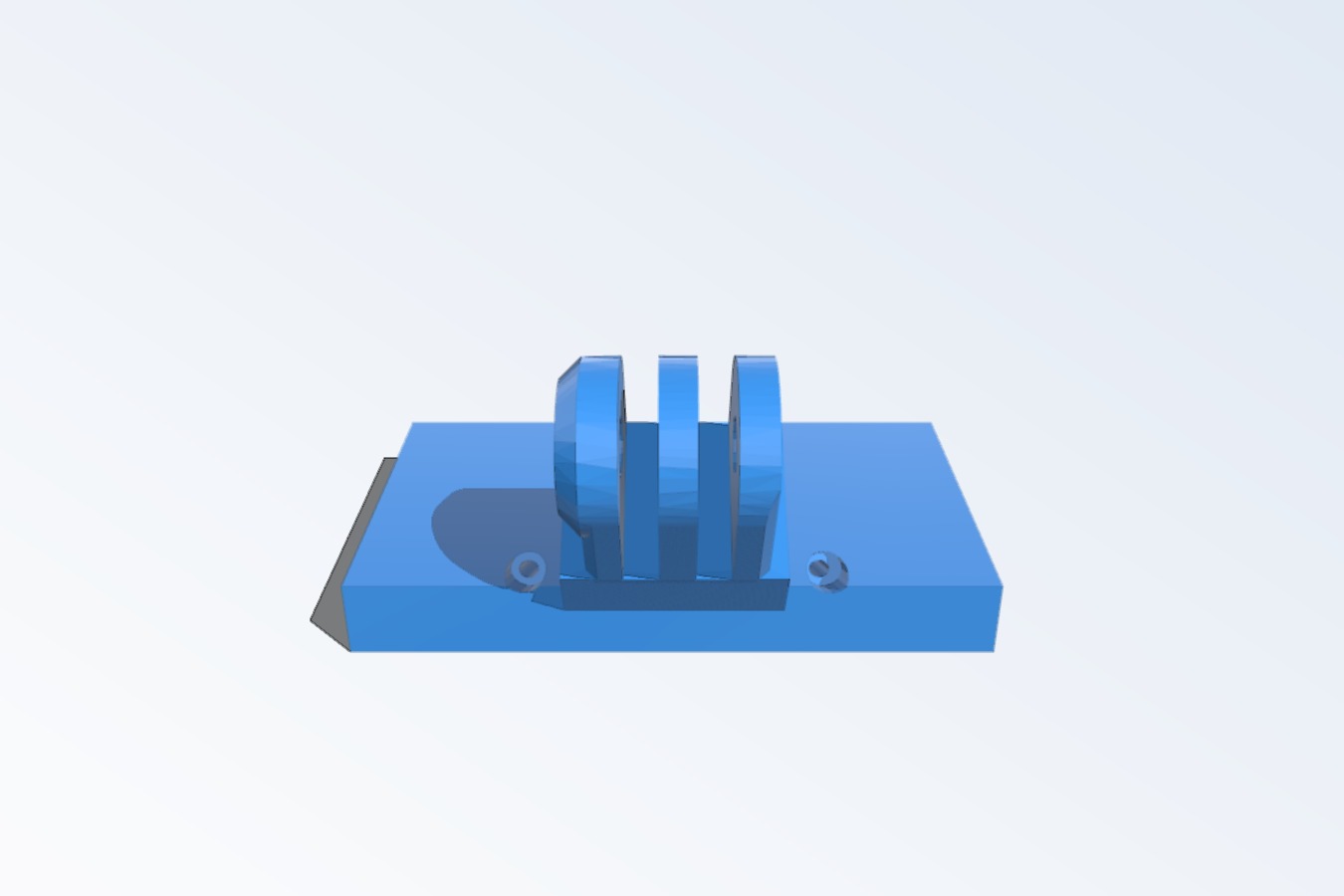 gopro mount for monitor fpv _ zorro radiomaster
