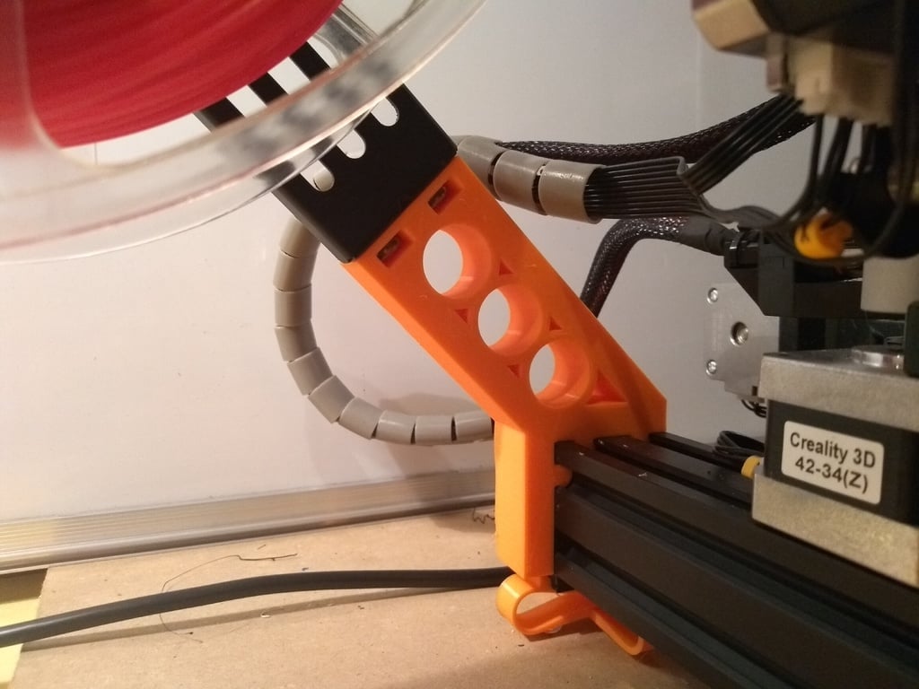 Side Spool Mount - Ender 3 (Pro) _ Creality CR - Long & Extra Long