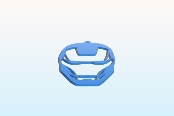 Iron Man Key-chain | 3d print model