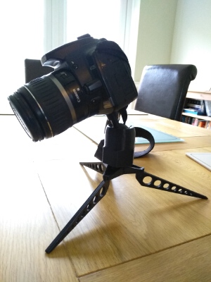 Mini Ball Tripod 1_4" Thread | 3d print model