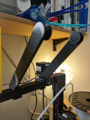 Tevo Tarantula Spool Holder ON THE TOP (NO SCREW NEEDED) | 3d print model