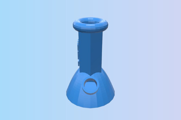 mini bong | 3d print model