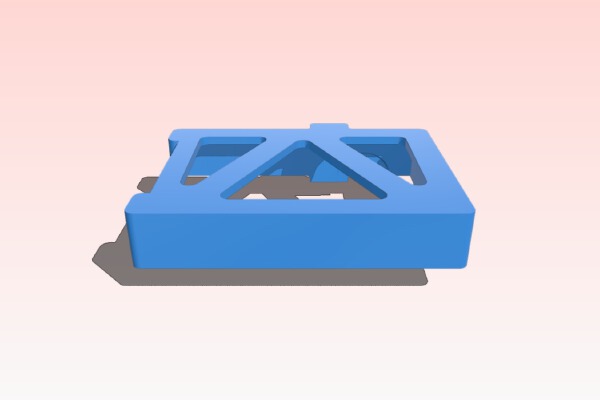 TBS Discovery Brushless Gimbal for Hero 3 | 3d print model