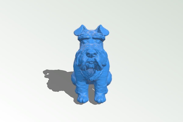 Schnauzer dog | 3d print model