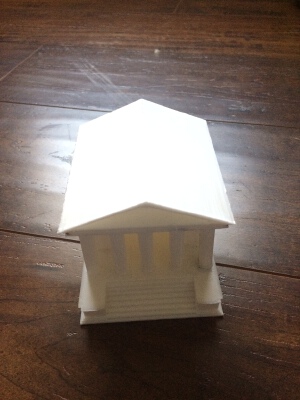 Roman Temple (Maison Carree) | 3d print model