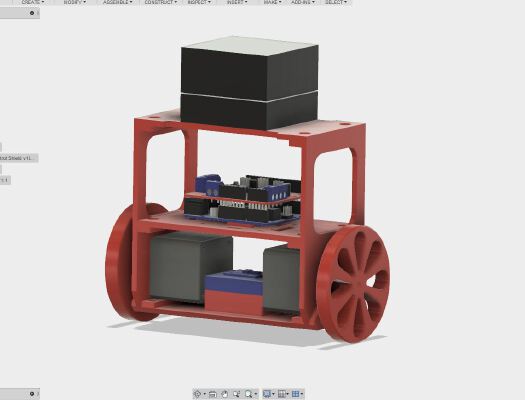 Balancing Robot Body | 3d print model