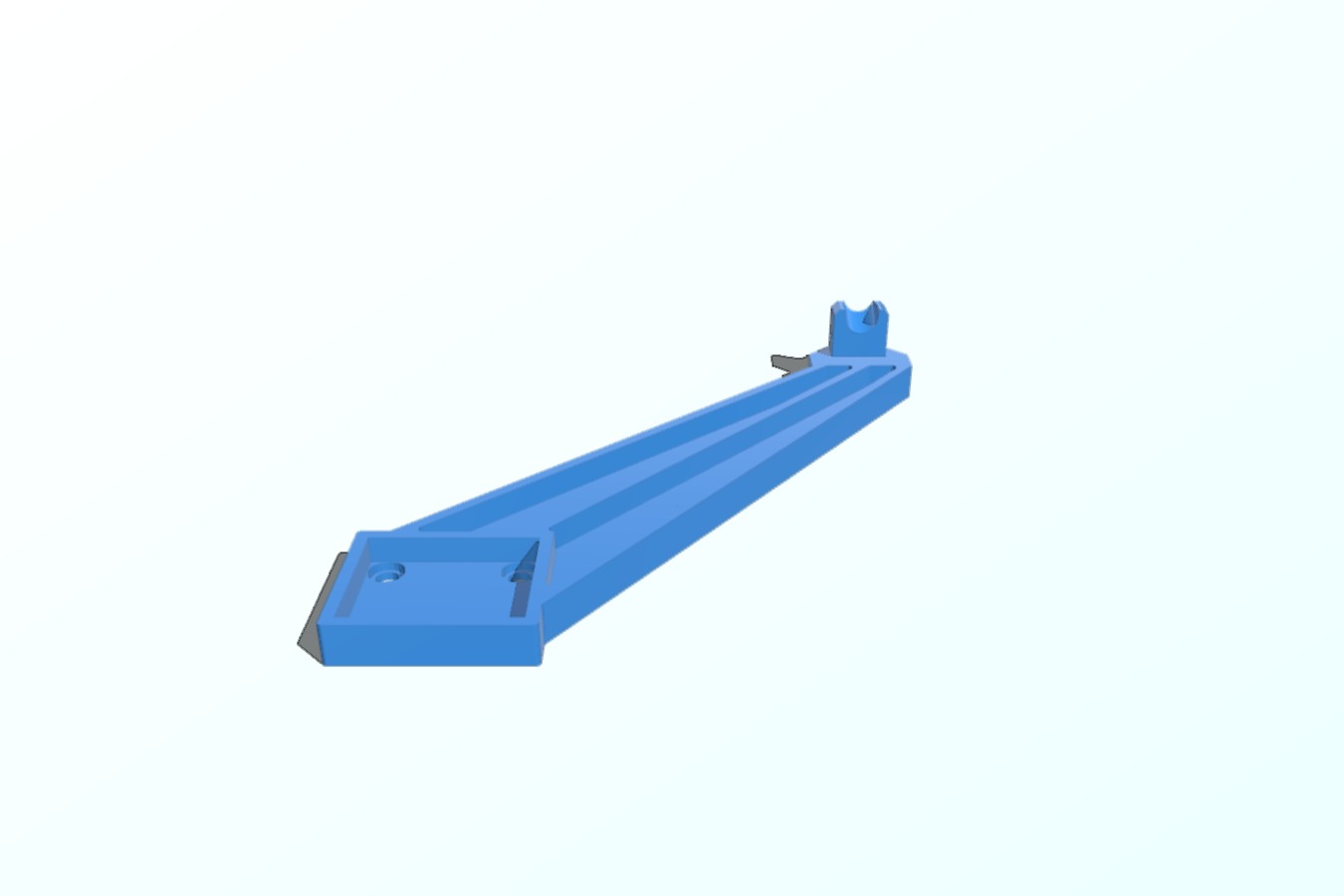 Anet A6_A8 heatbed cable holder_ strain relief