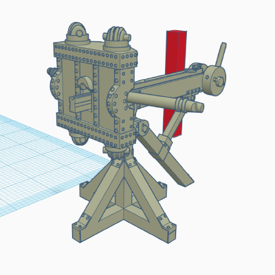 Imperial Roman Scorpio Ballista | 3d print model
