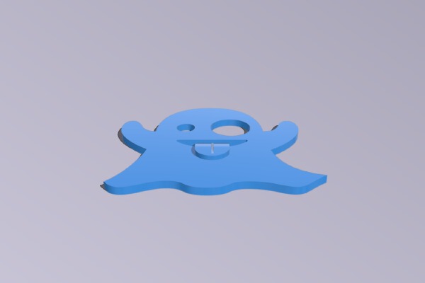 Ghost emoji | 3d print model