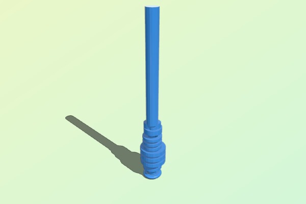 Dossimer style Code Cylinder for Star Wars cosplay | 3d print model