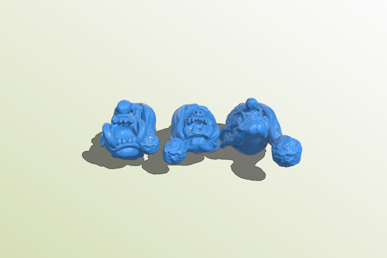 Christmas head tree decorations